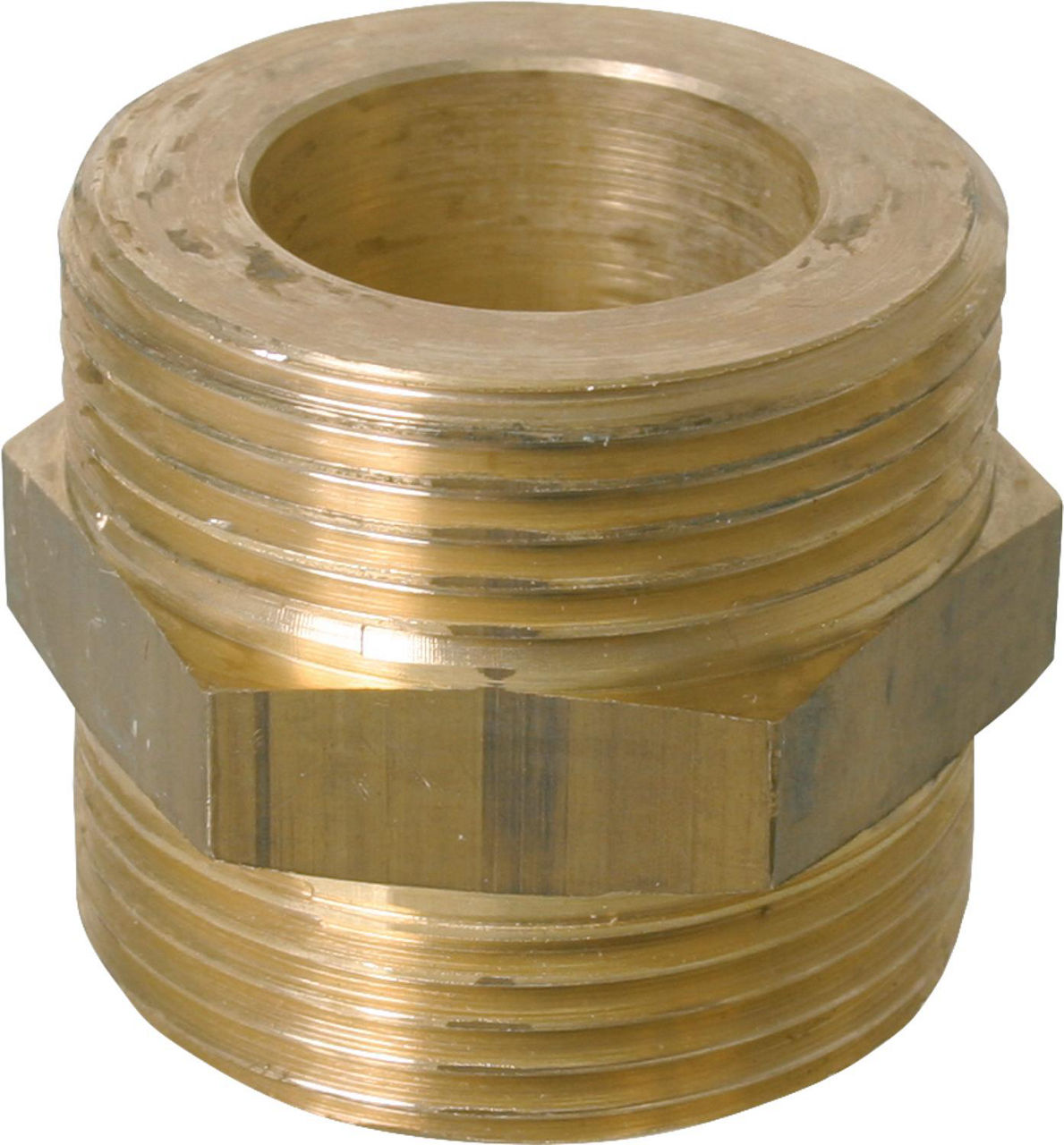 Doppelnippel DN 15 (1/2") für DN 12 Solarwellrohr Doppelnippel DN 15 (1/2") für DN 12 Solarwellrohr