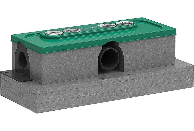 Hansgrohe uBox universal Grundkörper f. Duschrinne, für Standardinstallation