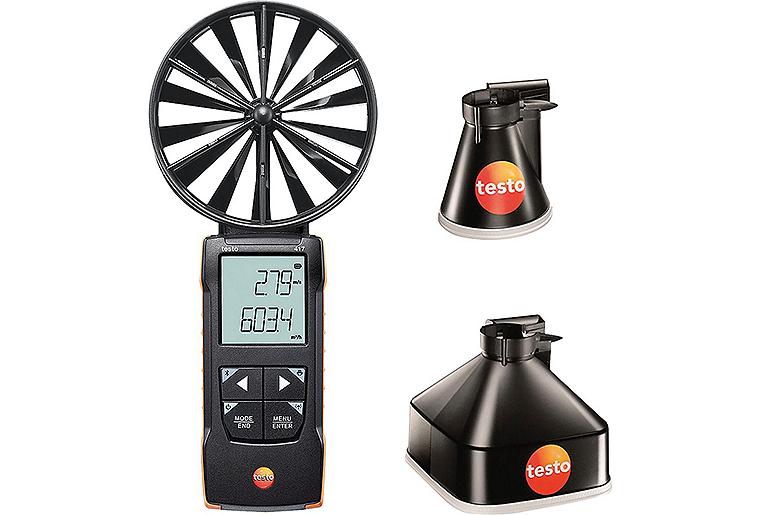 Flügelradanemometer testo 417 Set1, 0563 1417 Flügelradanemometer testo 417 Set1, 0563 1417