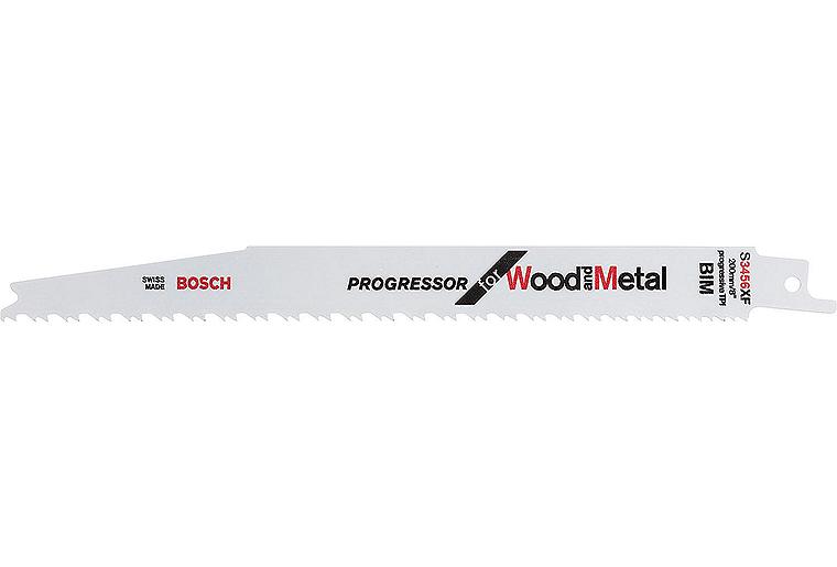 Säbelsägeblätter BOSCH S3456XF Länge 200mm VPE 5 Stück für Holz und Metall