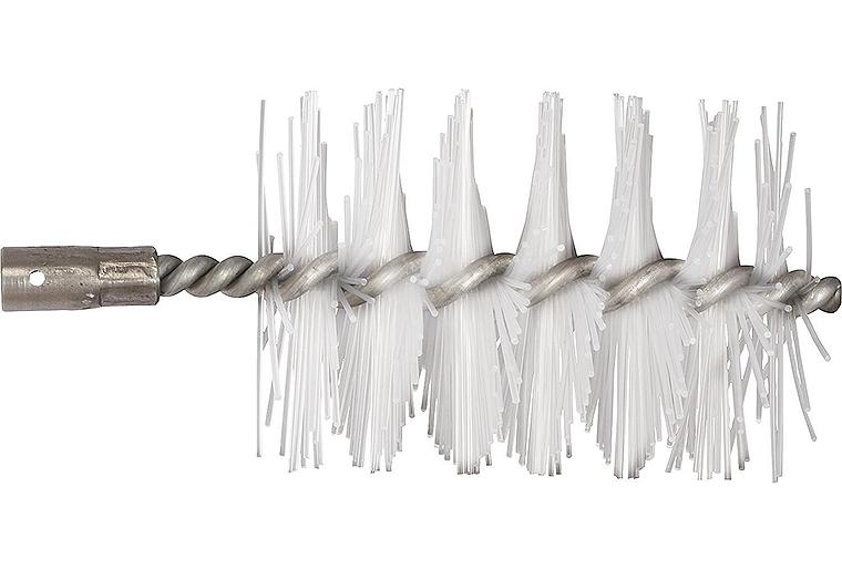 Heizkesselbürste mit IG M10 mit Querbohrung, passend für Buderus Stahlkessel Polyamid trans.