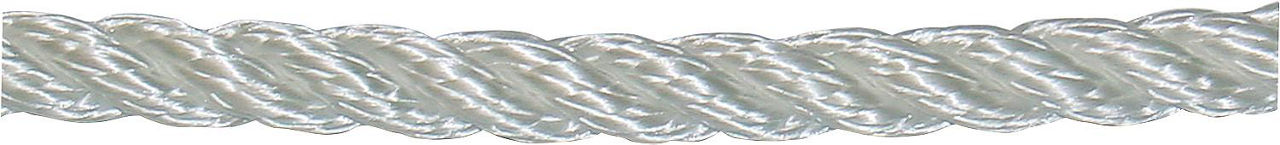 GEWA-Faserseil, Polyamid gedreht, Ø 6 mm, 50 m lang, weiß