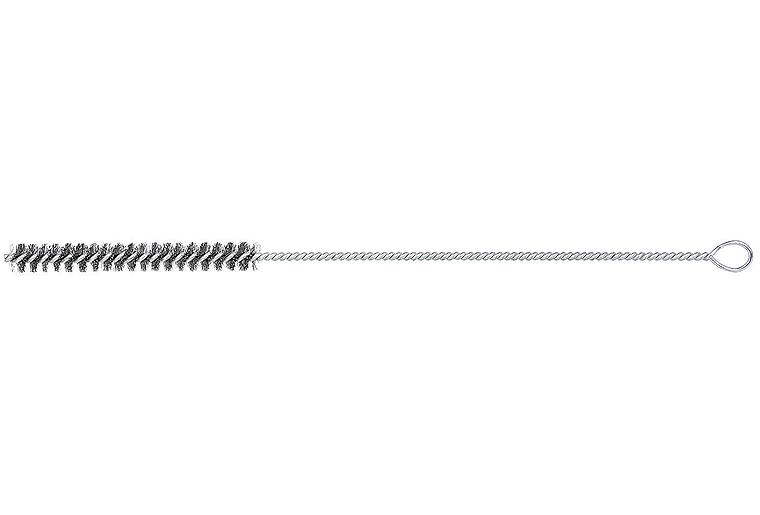 Zylinderbürste Ø 15 mm 300x100 mm Stahldraht 0,15 mm