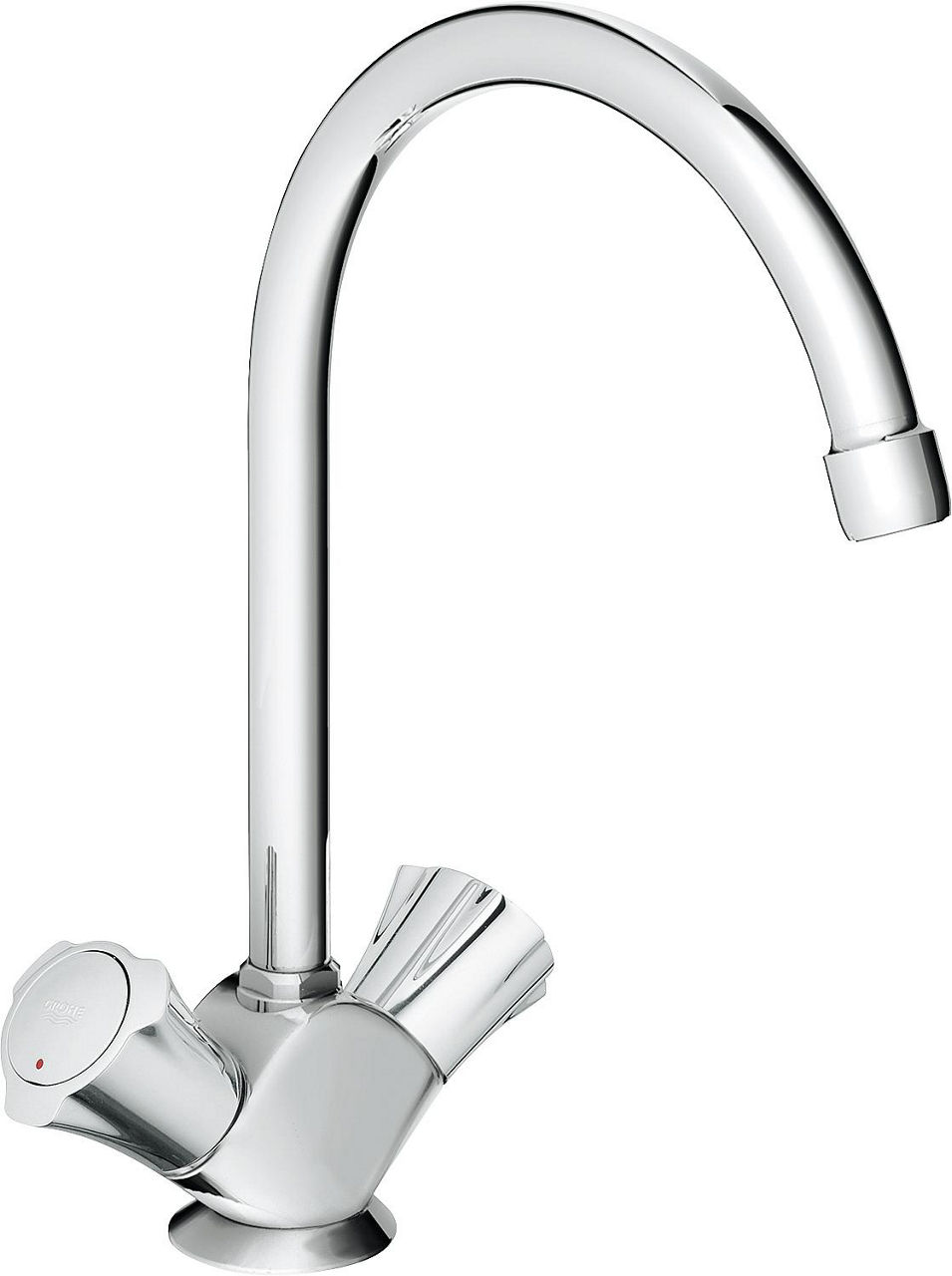 2-Griff Spültischmischer Grohe Costa Schwenkauslauf Ausladung 182 mm chrom 2-Griff Spültischmischer Grohe Costa Schwenkauslauf Ausladung 182 mm chrom
