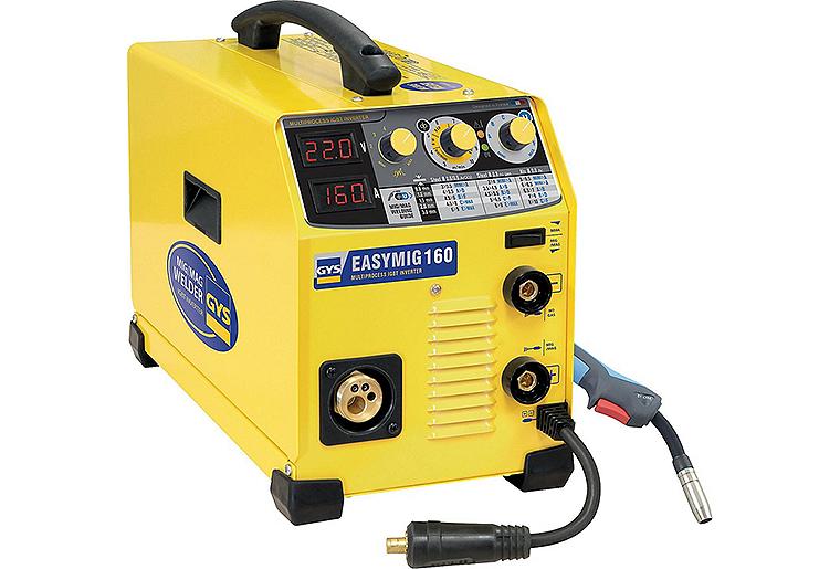 E-Handschweißinverter GYS EASYMIG 160 230V, 50/60Hz einphasig
