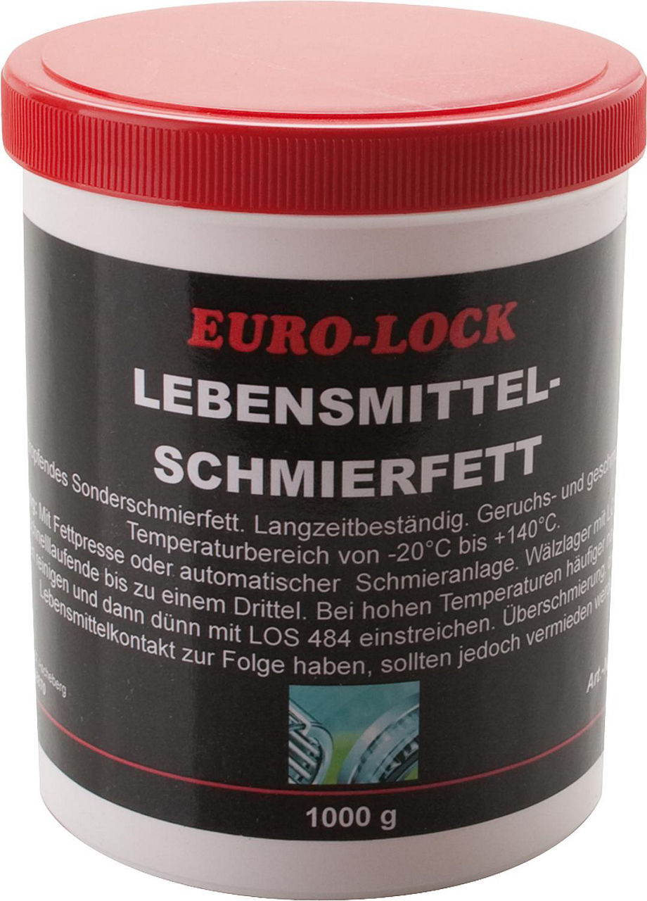 Lebensmittel-Schmierfett EURO-LOCK LOS 484, 1l Dose Lebensmittel-Schmierfett EURO-LOCK LOS 484, 1l Dose