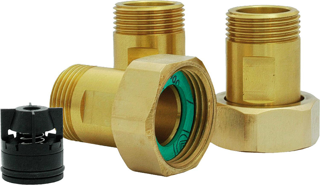 Verschraubungsset KTD 212, DN25 (1") ÜWM x DN20 (3/4") AG Verschraubungsset KTD 212, DN25 (1") ÜWM x DN20 (3/4") AG