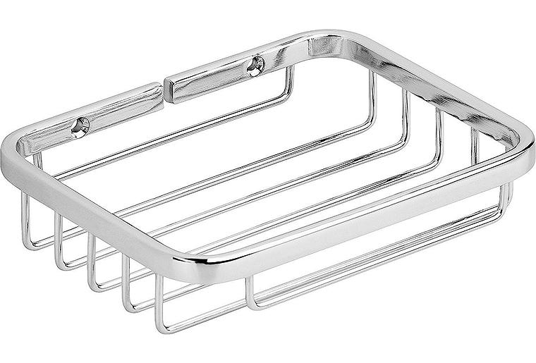 Seifenkorb Eblino 130x28x100 mm Metall verchromt