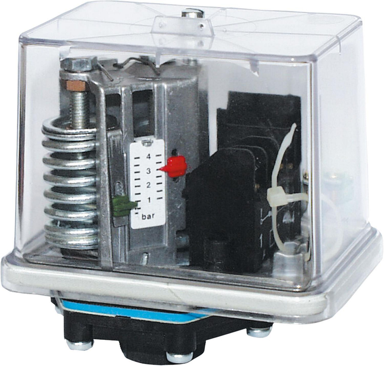 Druckschalter mit Perbunan-Membrane für Öl, Wasser u. Luft Typ FF4-4DAH / max.Betriebsdruck 24 bar