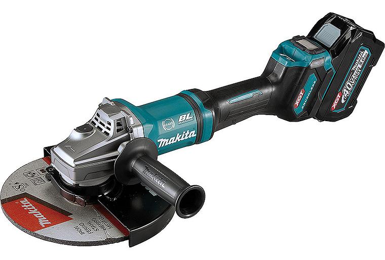 Akku-Winkelschleifer Makita 40V GA038GT201 2x 5,0 Ah Akkus und Ladegerät Akku-Winkelschleifer Makita 40V GA038GT201 2x 5,0 Ah Akkus und Ladegerät