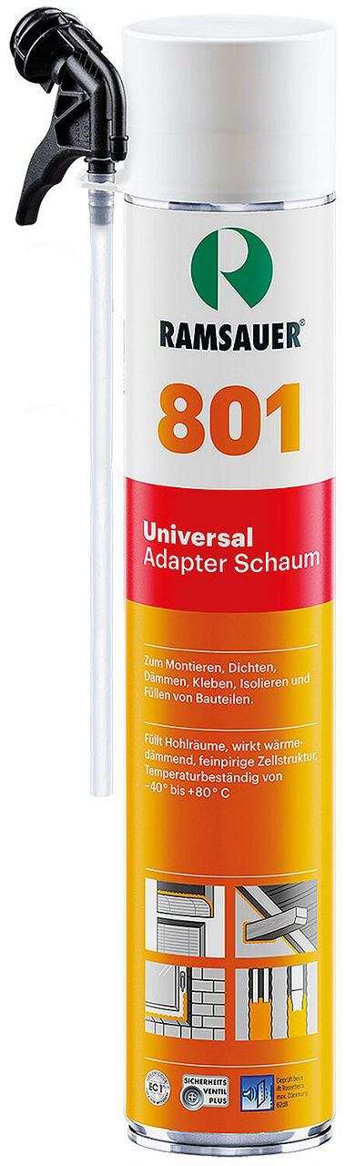 Universal PU-Montageschaum 801 Brandklasse B2 Deutschland 750ml Dose Universal PU-Montageschaum 801 Brandklasse B2 Deutschland 750ml Dose