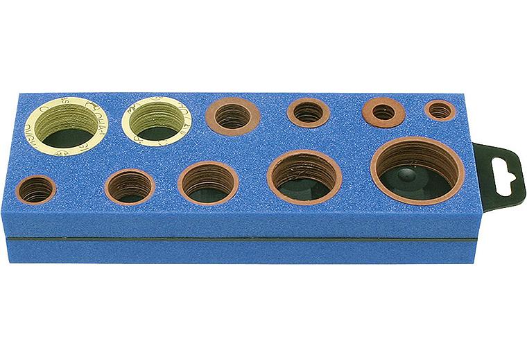 Universal-Dichtungssortiment für Gas- und Wasserinstallationen Ref.-Nr.:9000, Inhalt 206 Stck. Universal-Dichtungssortiment für Gas- und Wasserinstallationen Ref.-Nr.:9000, Inhalt 206 Stck.