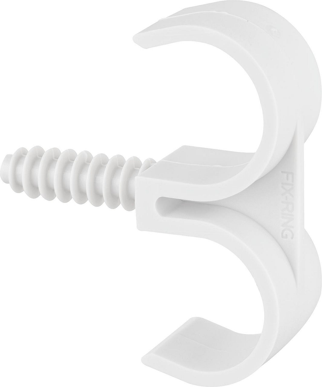 Fix-Ring Ø 25 mm, 2-Rohre Bohrloch 8 mm, VPE = 100 Stück
