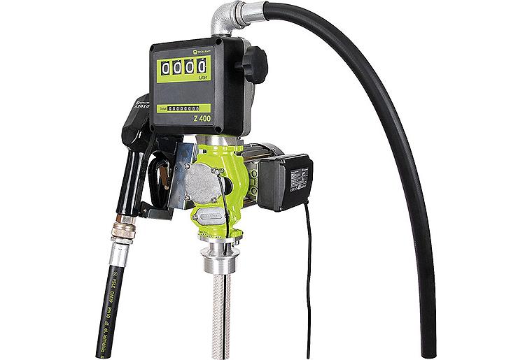 Fasspumpe Elektro TecPump 600Z400 Standard mit Analog-Zähler Fasspumpe Elektro TecPump 600Z400 Standard mit Analog-Zähler