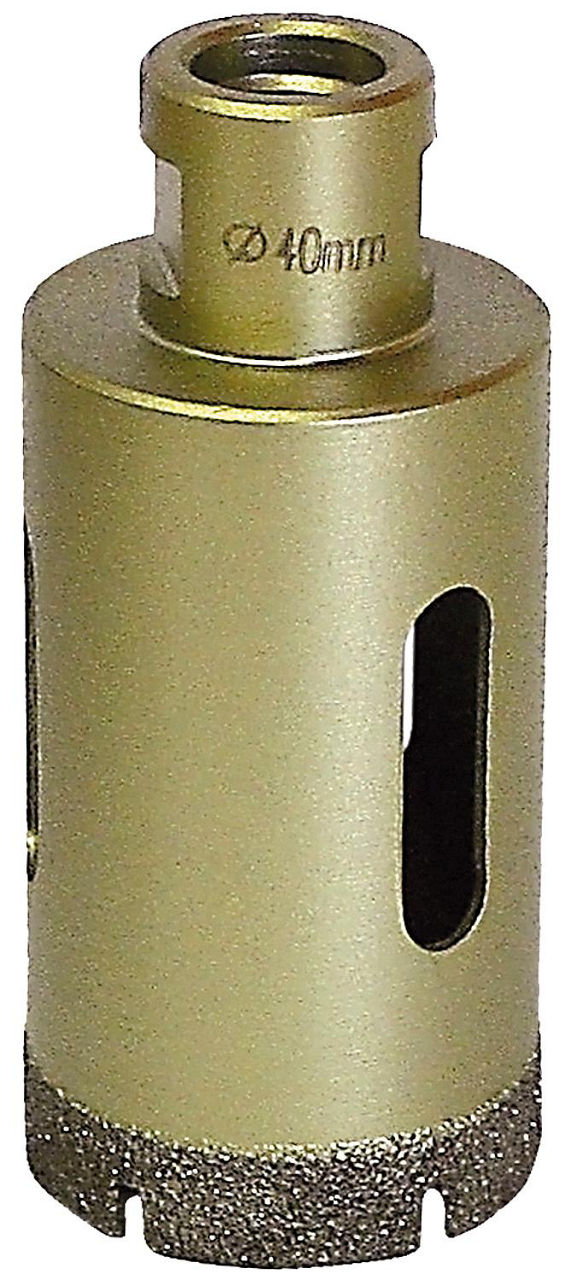 Fliesenbohrkrone EIBENSTOCK für Fliesen-Bohrmaschine 80 096 70 Ø 40mm, Länge 35mm Fliesenbohrkrone EIBENSTOCK für Fliesen-Bohrmaschine 80 096 70 Ø 40mm, Länge 35mm