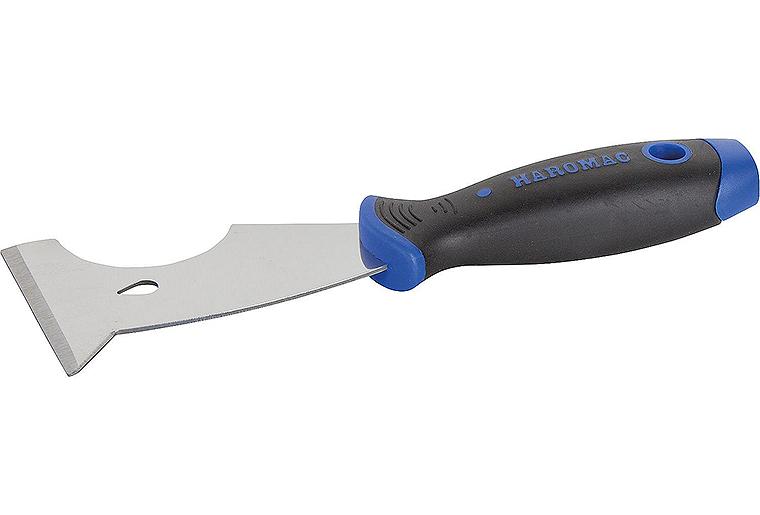 Multifunktionsspachtel HAROMAC 75mm, Nagelzieher, 2K-heft rostfrei Multifunktionsspachtel HAROMAC 75mm, Nagelzieher, 2K-heft rostfrei