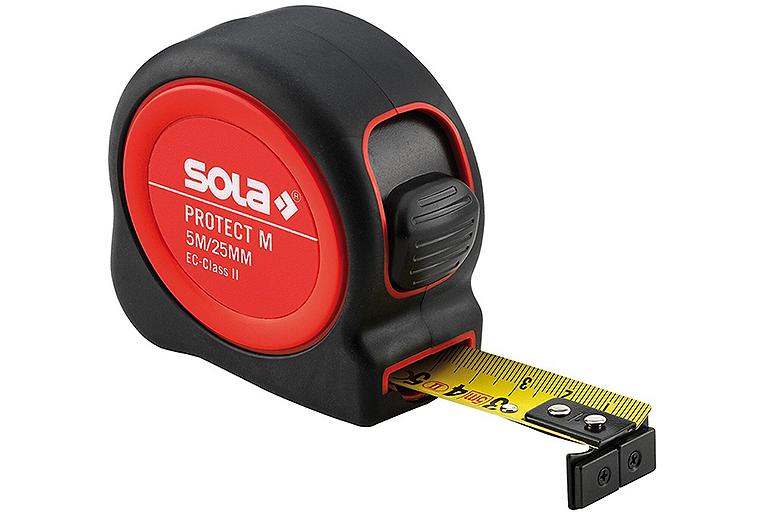 Rollbandmaß Sola PROTECT M, PE M 525, 5 Meter mit Magnetendhaken Rollbandmaß Sola PROTECT M, PE M 525, 5 Meter mit Magnetendhaken