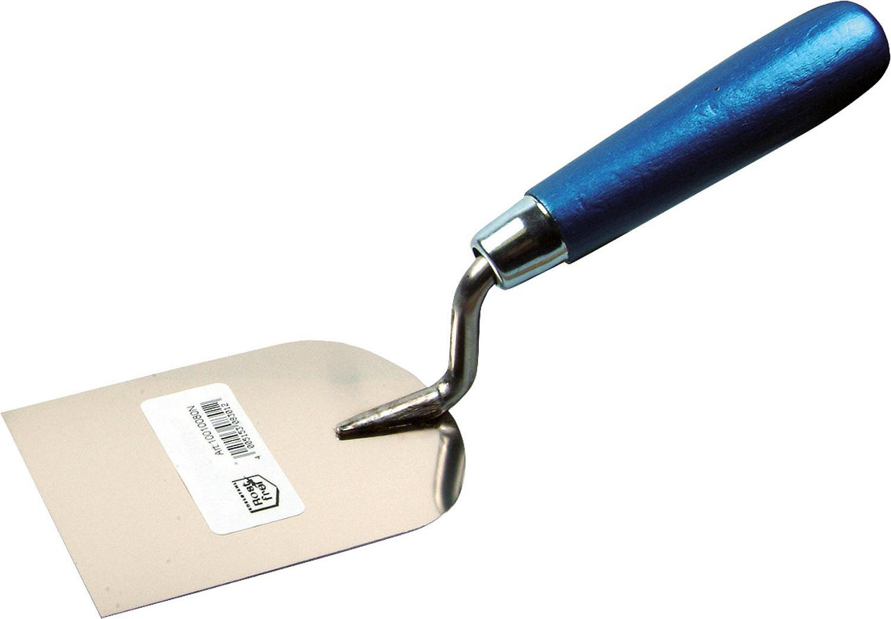 Stukkateurspachtel HAROMAC 40mm rostfrei blaues Heft Stukkateurspachtel HAROMAC 40mm rostfrei blaues Heft