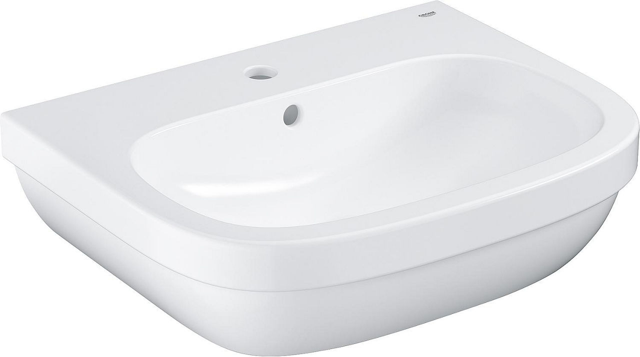 Waschtisch Grohe Euro BxHxT: 600x149x482 mm Keramik weiß