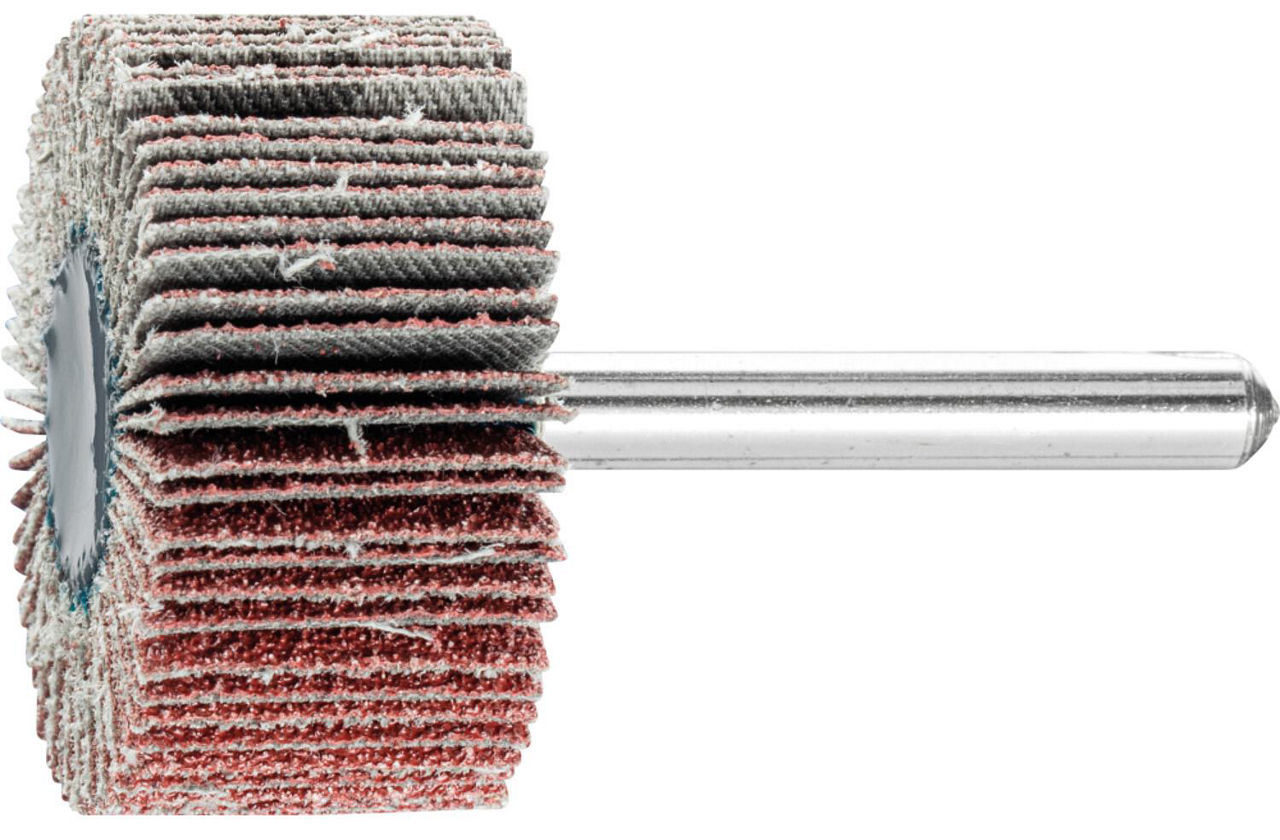 Fächerschleifer Pferd F, Ø 40 x 20 mm, Schaft-Ø 6 mm, Körnung A 60 Fächerschleifer Pferd F, Ø 40 x 20 mm, Schaft-Ø 6 mm, Körnung A 60