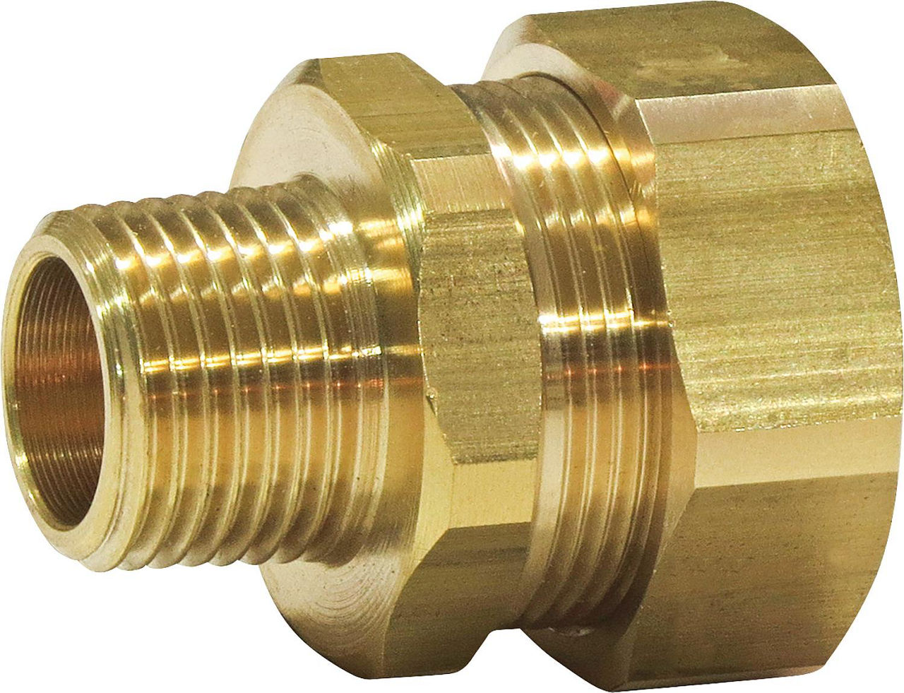Quick Fix Pro - Verschraubung DN25 x 1" AG, Steckfitting, Messing Quick Fix Pro - Verschraubung DN25 x 1" AG, Steckfitting, Messing