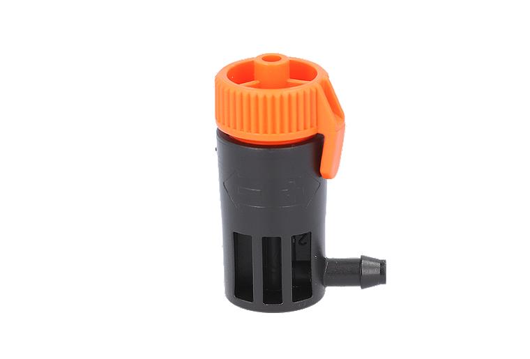Endtropfer regulierbar DN8(1/4") Regulierbare Menge 0-10l/h, VPE = 10 Stück Endtropfer regulierbar DN8(1/4") Regulierbare Menge 0-10l/h, VPE = 10 Stück