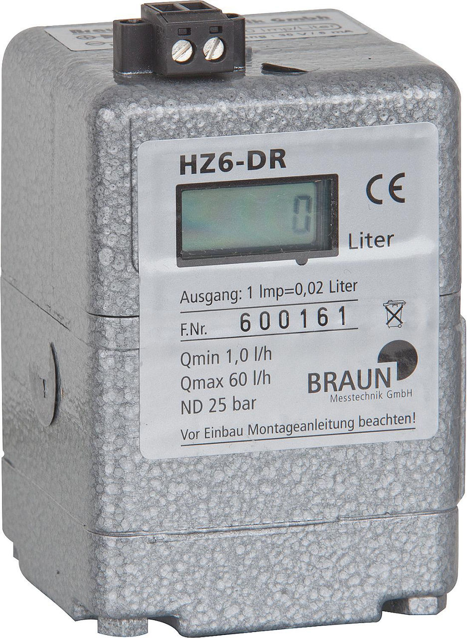 Ölzähler Braun HZ6-DR Ölzähler Braun HZ6-DR