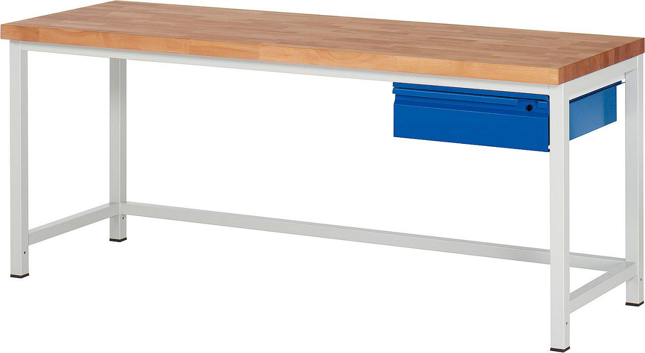 Werkbank RAU 8001 Serie Basic-8 2000 x 840 x 700 mm Werkbank RAU 8001 Serie Basic-8 2000 x 840 x 700 mm