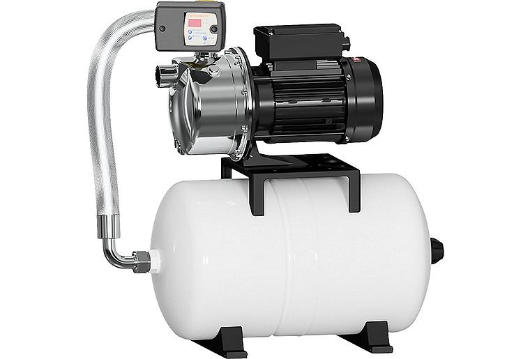 Hauswasserwerk Evenes Comfort mit 20 L wartungsfreiem Membrandruckbehälter, 230 Volt