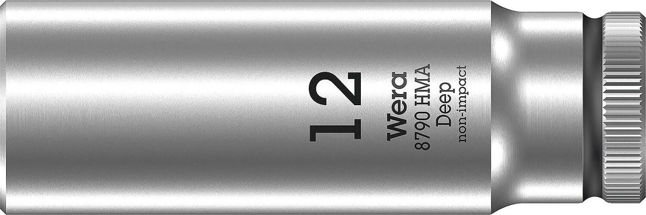 Außensechskant-Steckschlüsseleinsatz Wera 8790 HMA Deep mit 1/4"-Antrieb, metrisch, lang, SW 12,0 x 50 mm Außensechskant-Steckschlüsseleinsatz Wera 8790 HMA Deep mit 1/4"-Antrieb, metrisch, lang, SW 12,0 x 50 mm