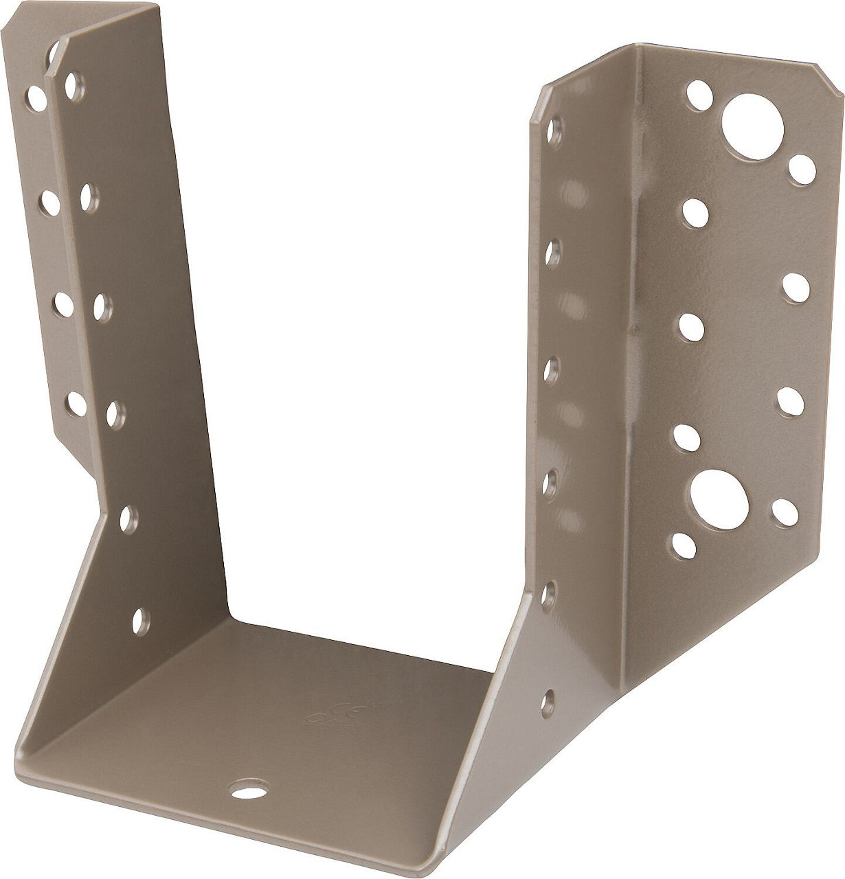 Balkenschuh DURAVIS® 80 x 120 mm, Typ A, Material: Stahl, sendzimirverzinkt, Oberfläche: perlbeige RAL 1035