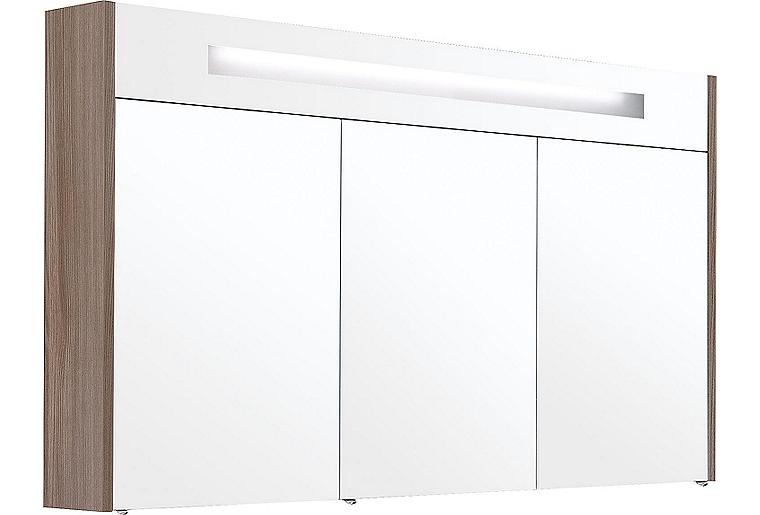 Spiegelschrank m. bel. Blende Hanf Ulme 3 Türen 1200x750x188 mm