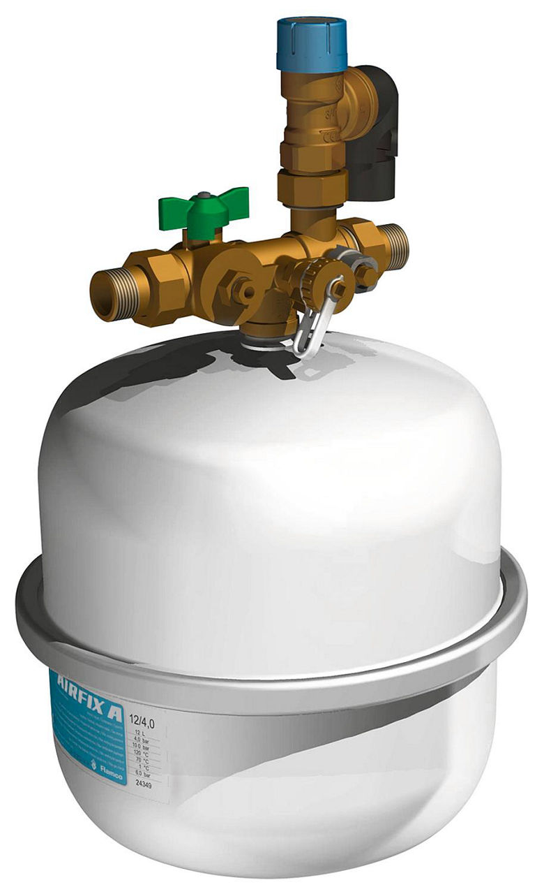 Ausdehnungsgefäß Trinkwasser Securfix NG4807 12 Ltr., G 3/4", 6 bar Ausdehnungsgefäß Trinkwasser Securfix NG4807 12 Ltr., G 3/4", 6 bar