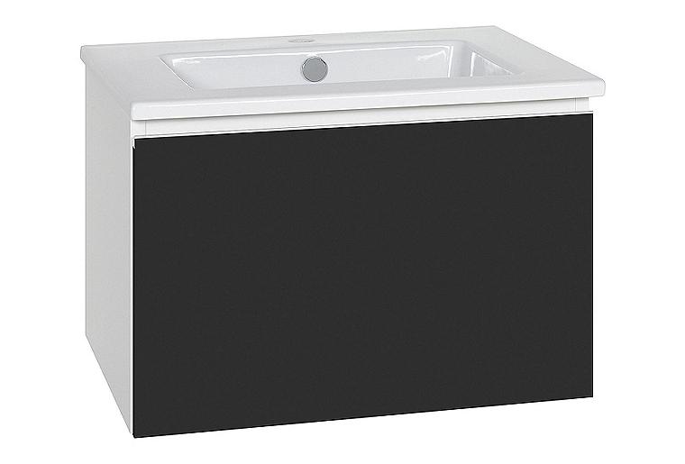 WTU + Keramik-WT Serie ELA Korpus weiß smt - Front schwarz smt 610x420x510mm WTU + Keramik-WT Serie ELA Korpus weiß smt - Front schwarz smt 610x420x510mm
