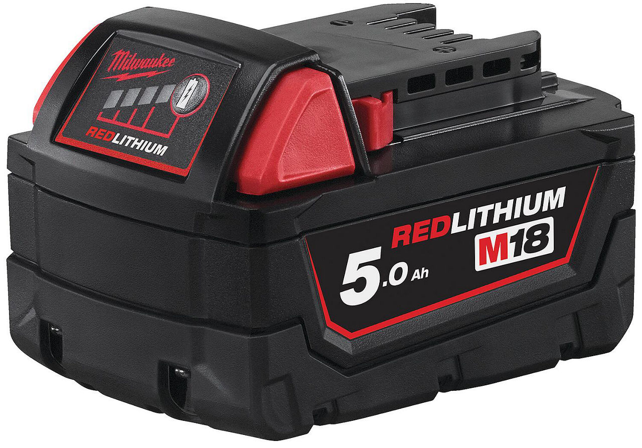 Ersatzakku Milwaukee M18B5, 18V 5.0 Ah Ersatzakku Milwaukee M18B5, 18V 5.0 Ah