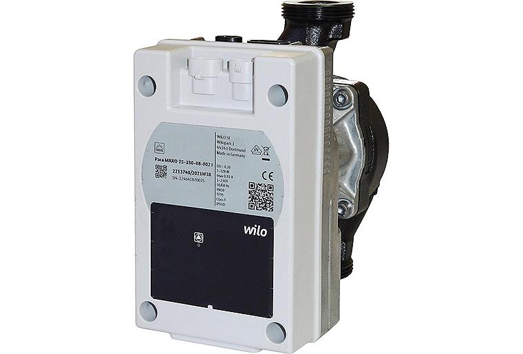 Umwälzpumpe Wilo Para Maxo 25/8-180 für Solar-Systemtrennung Easyflow Solo HE Umwälzpumpe Wilo Para Maxo 25/8-180 für Solar-Systemtrennung Easyflow Solo HE