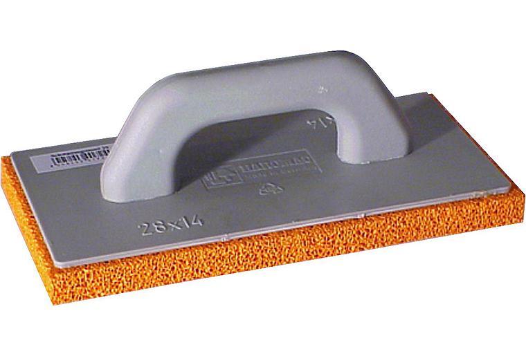 Kunststoffreiber SGR 28x14x2 mit rotem Schwammgummi 20mm Kunststoffreiber SGR 28x14x2 mit rotem Schwammgummi 20mm
