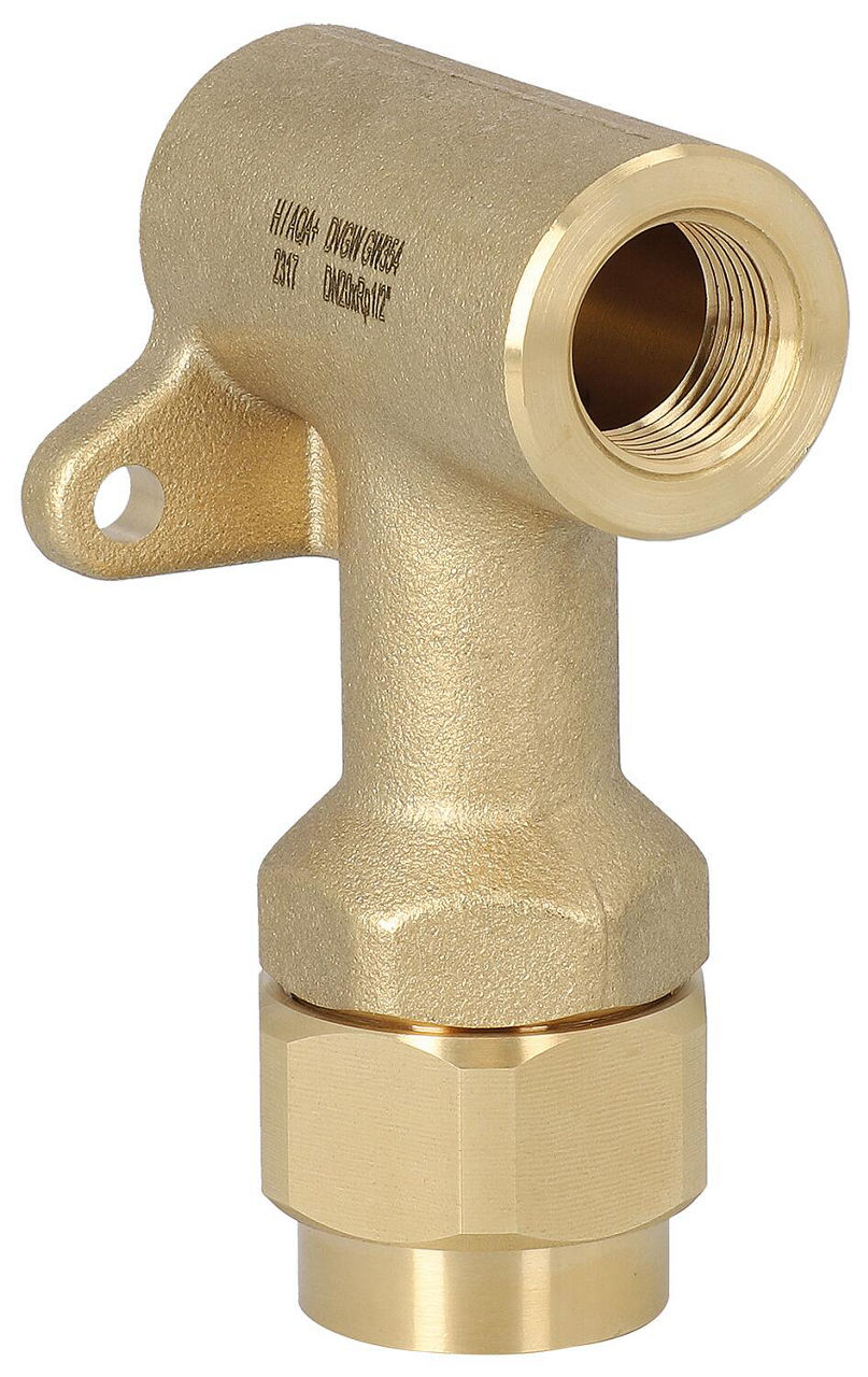 AQA+ Endiffiting DN20 (3/4") x Wandscheibe Rp 3/4" AQA+ Endiffiting DN20 (3/4") x Wandscheibe Rp 3/4"
