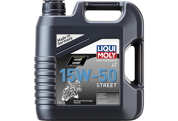 Motoröl Motorrad LIQUI MOLY Motorbike 4T 15W-50 Street 4l Kanister