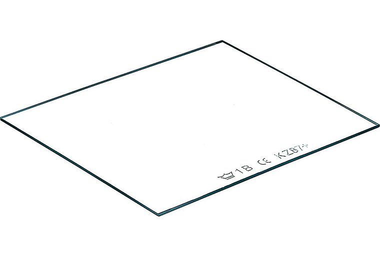 Ersatzscheibe außen Bolle 118x136mm für Helm FLASH, VPE=10 Stück