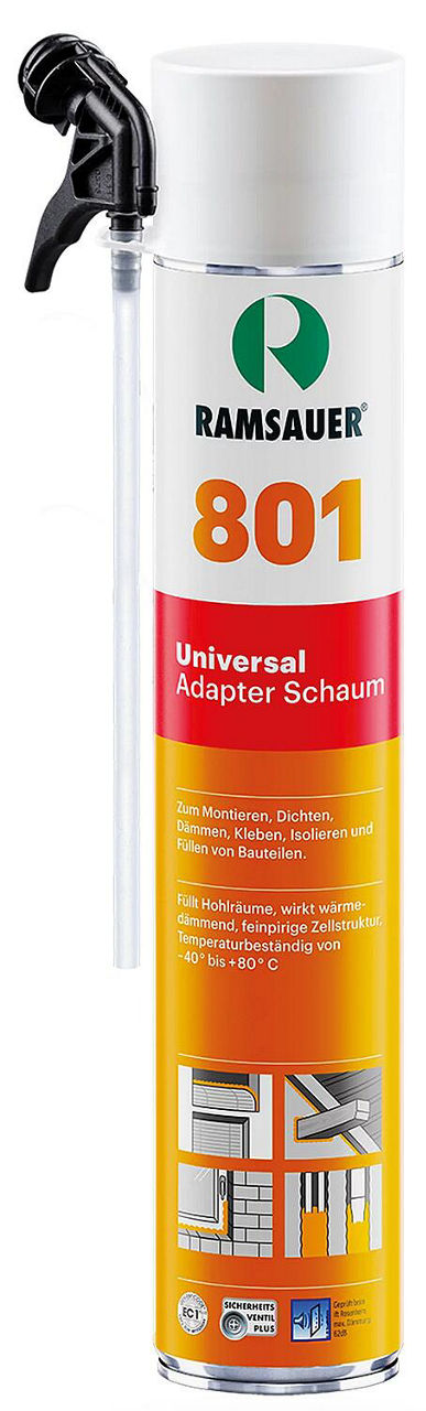 Universal PU-Montageschaum 801 Brandklasse B3 Österreich/Schweiz 750ml Dose Universal PU-Montageschaum 801 Brandklasse B3 Österreich/Schweiz 750ml Dose