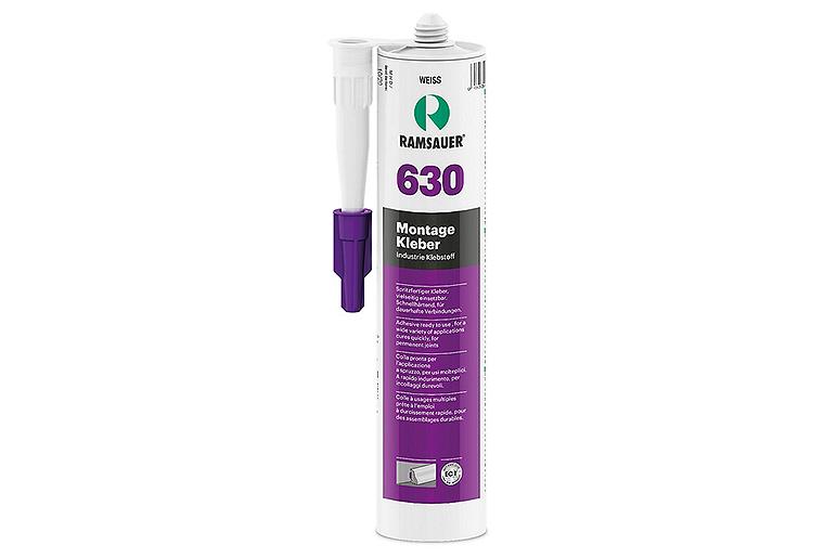 Montagekleber 1K RAMSAUER 630 weiß 310ml Kartusche Montagekleber 1K RAMSAUER 630 weiß 310ml Kartusche