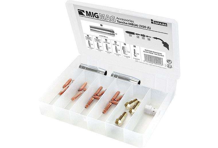 Verschleißteilebox GYS für MIG/MAG Brenner 350A