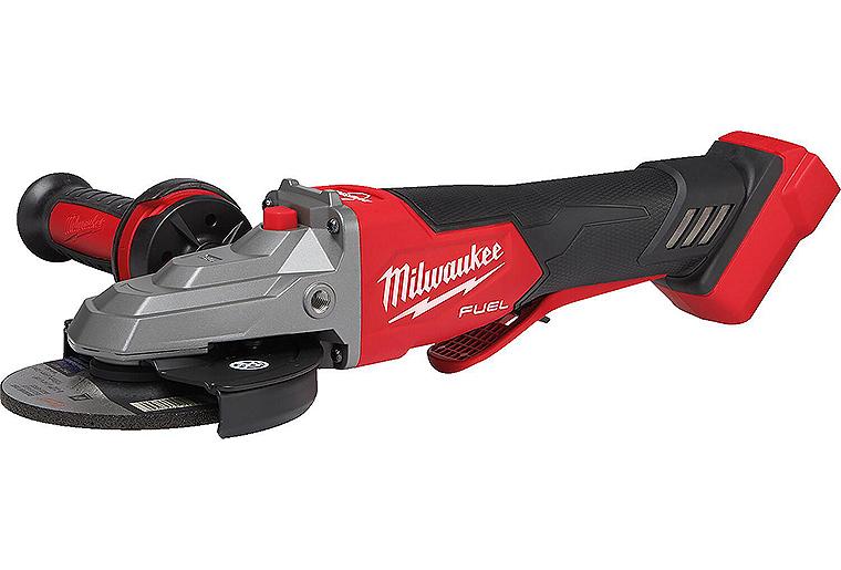 Akku-Flachkopfwinkelschleifer Milwaukee M18FSAGF125XPDB-0X, 18V ohne Akkus und Ladegerät