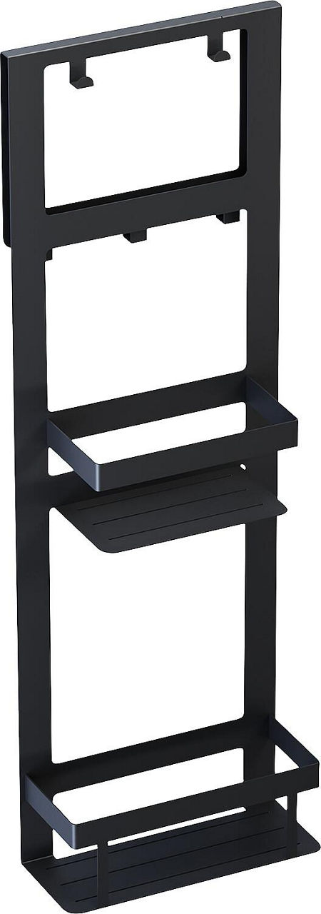 Einhängekorb Swakop für Duschkabinen, schwarz, 250x760mm Einhängekorb Swakop für Duschkabinen, schwarz, 250x760mm