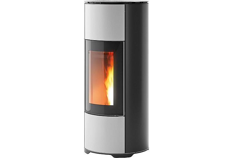 Pelletofen MCZ Halo Air 8 R, Grundgerät mit Verkleidung Aluminium Metall, 8,1 KW Pelletofen MCZ Halo Air 8 R, Grundgerät mit Verkleidung Aluminium Metall, 8,1 KW