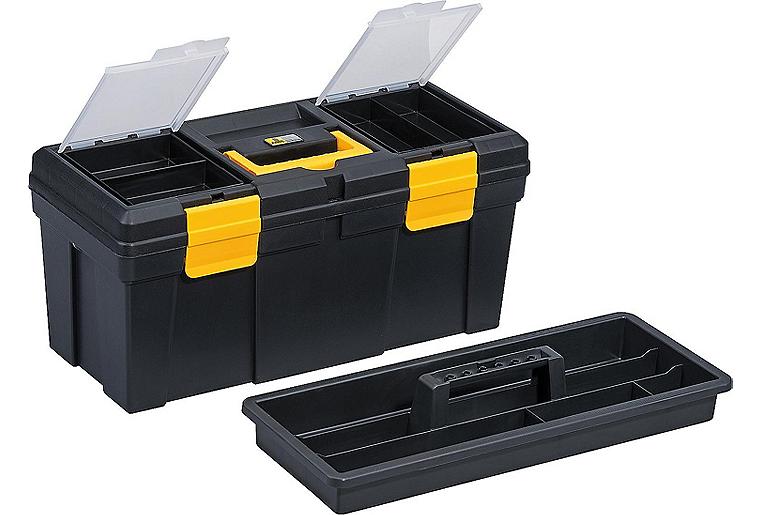 Werkzeugkoffer schwarz BxTxH 510x240x240mm McPlus Promo 20 Werkzeugkoffer schwarz BxTxH 510x240x240mm McPlus Promo 20