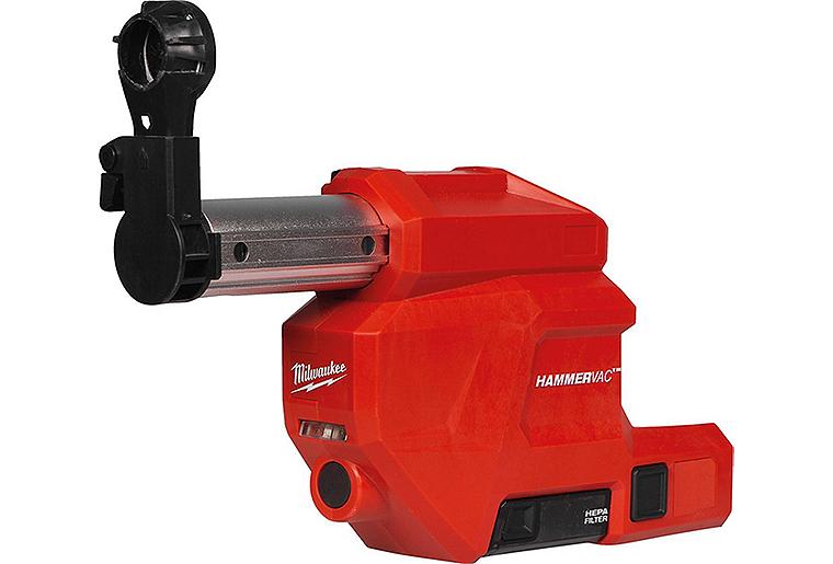 Staubabsaugung Milwaukee M18FCDDEXL-0, für Akku- Bohr- und Meißelhammer
