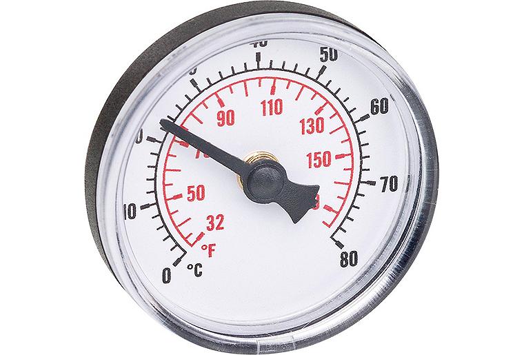 Thermometer 0-80°C, passend für Durchgangskugelhahn 90 045 96-99 Thermometer 0-80°C, passend für Durchgangskugelhahn 90 045 96-99