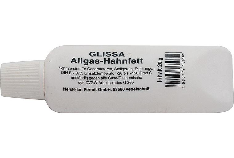 Allgas-Hahnfett GLISSA FERMIT 20g Tube
